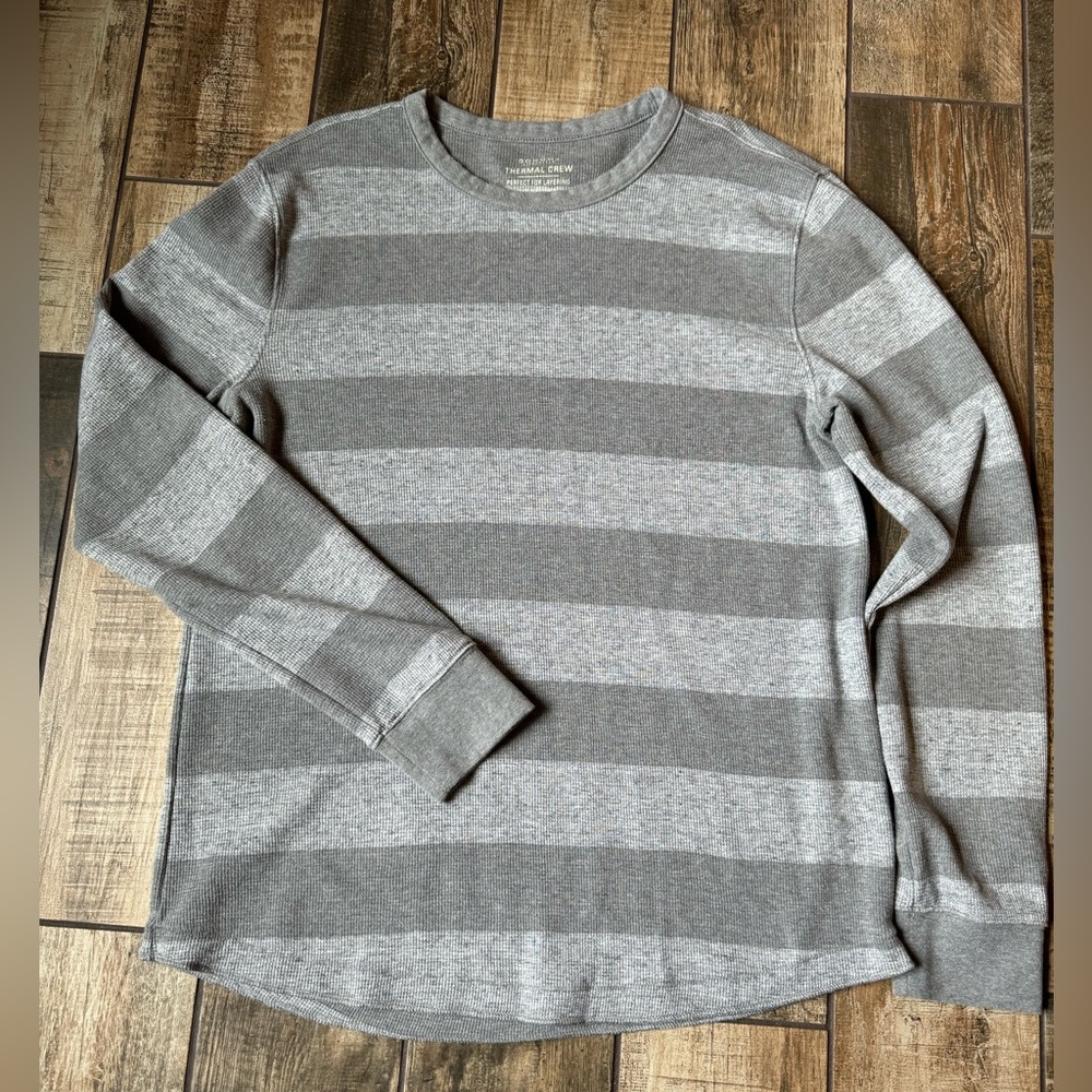 Sonoma Life + Style Men’s Thermal Crew Long Sleeve Shirt